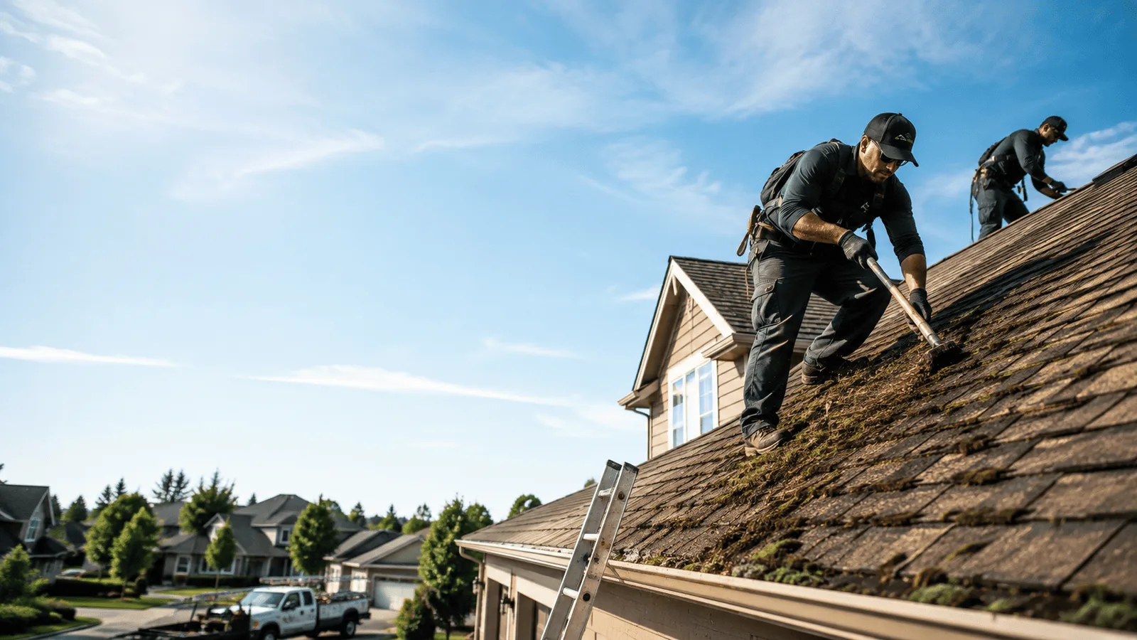 Roof Moss Removal in Minnesota near me